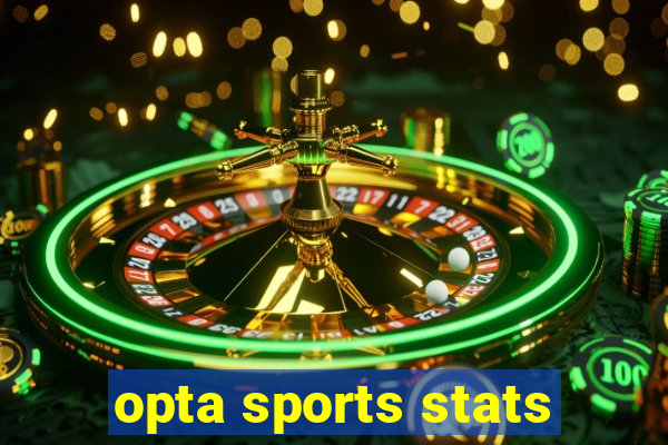 opta sports stats